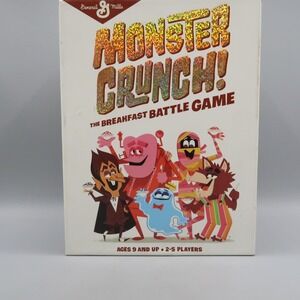 General Mills Monster Crunch! The Breakfast Game Universal Monsters